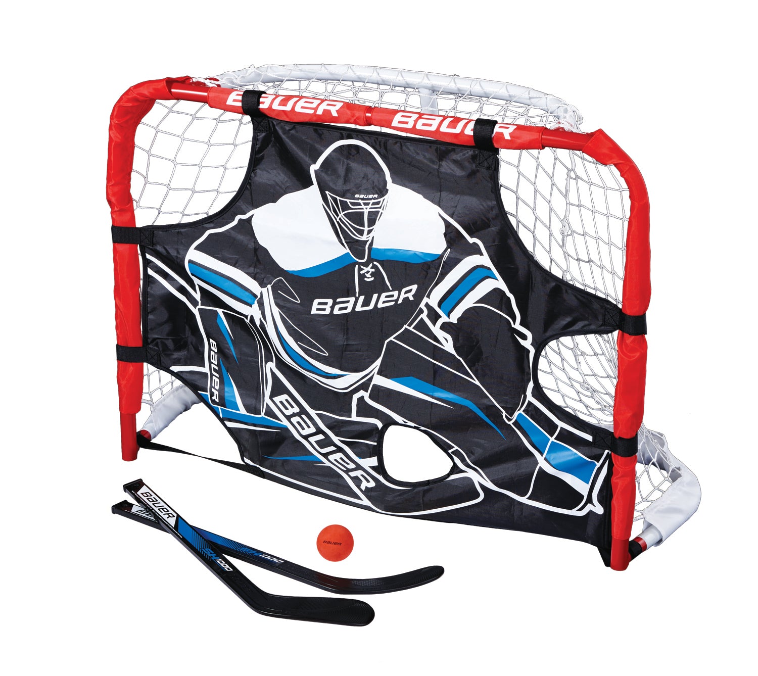 BAUER PRO KNEE HOCKEY GOAL SET
