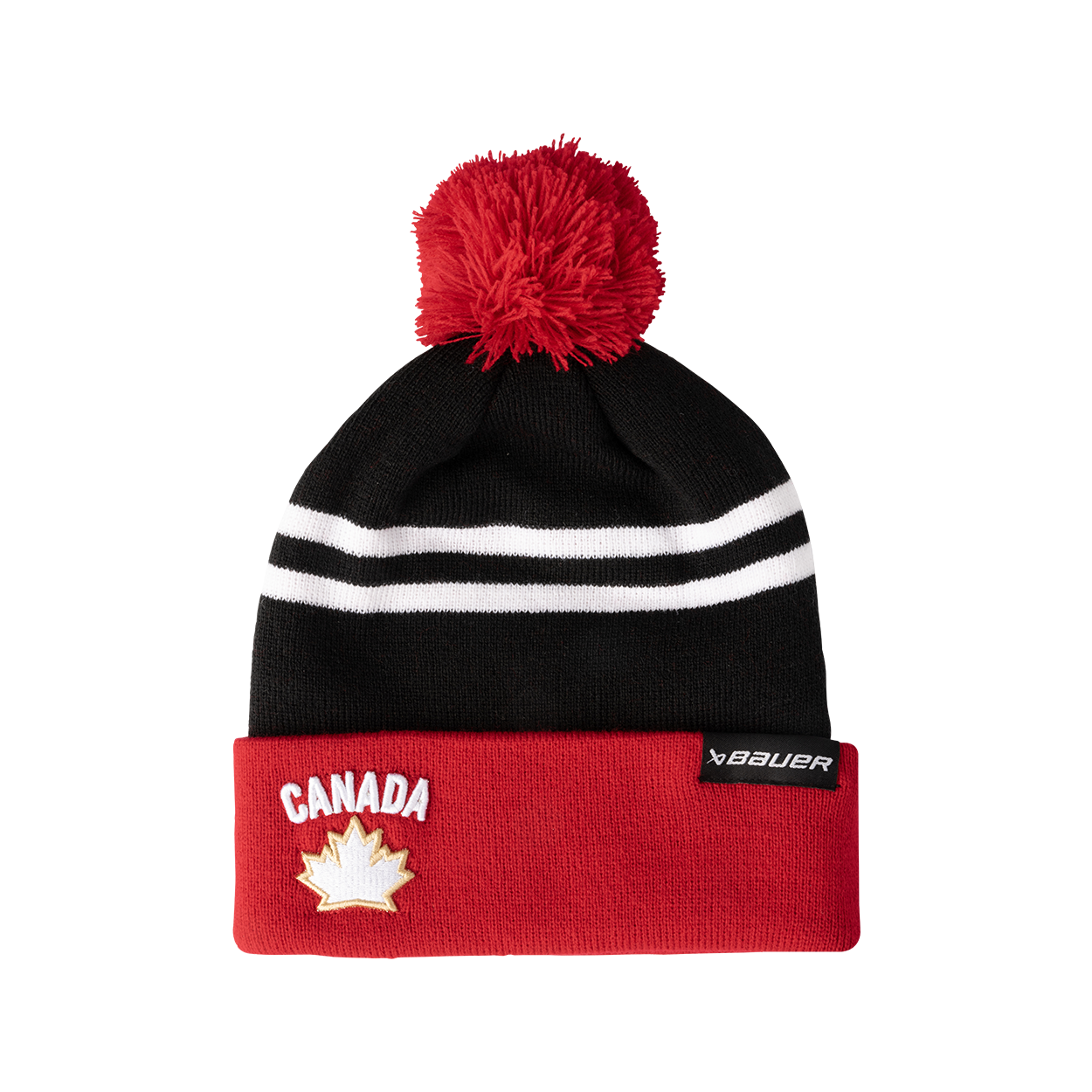 BAUER HOCKEY CANADA STRIPED POM SENIOR