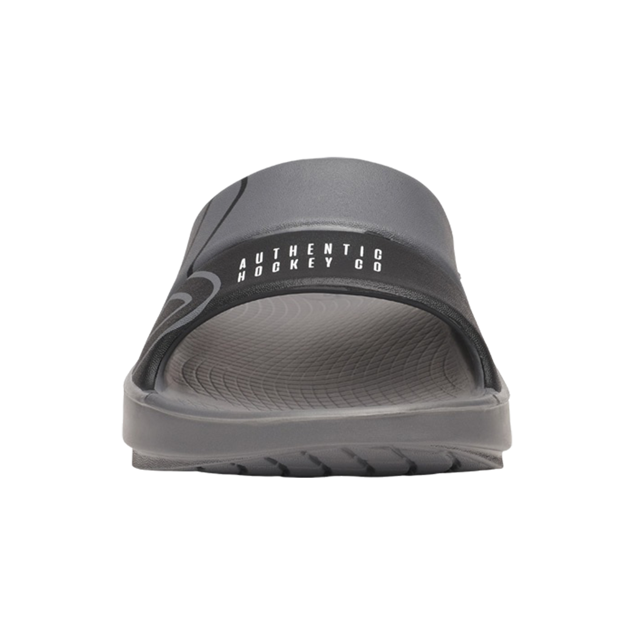 S25 BAUER OOFOS SPORT SLIDE SENIOR GREY