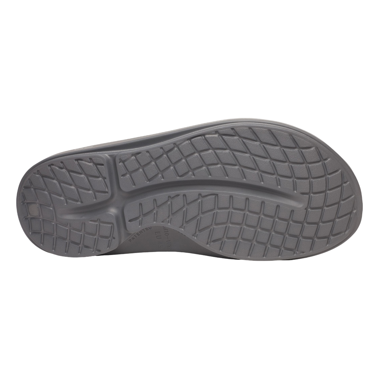 S25 BAUER OOFOS SPORT SLIDE SENIOR GREY