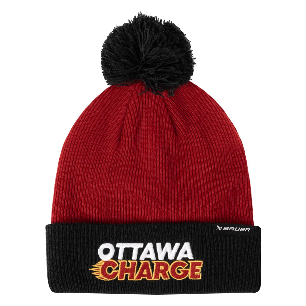 BAUER PWHL KNIT POM MENS OTTAWA CHARGE