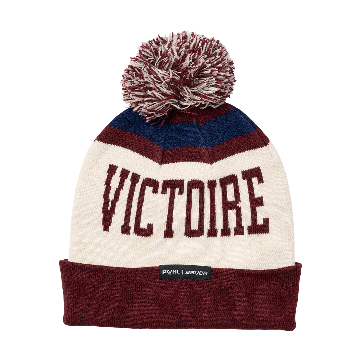 BAUER PWHL PATCH KNIT POM SENIOR MONTREAL