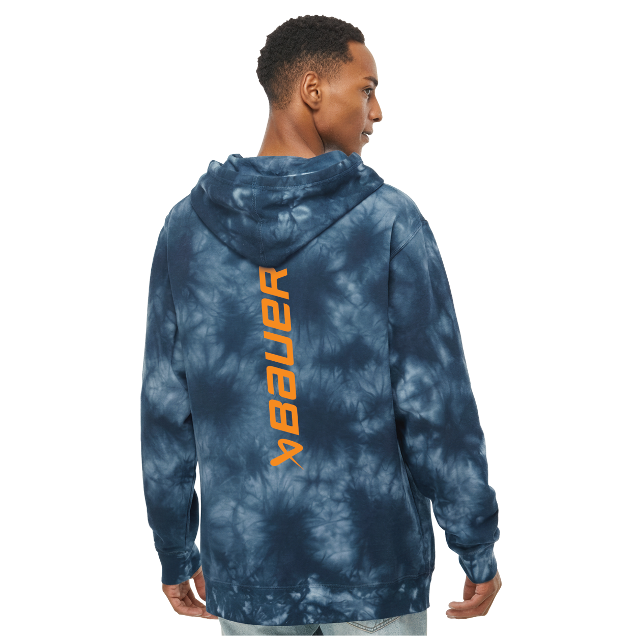 BAUER x SWAGGY TIE DYE HOODIE SENIOR