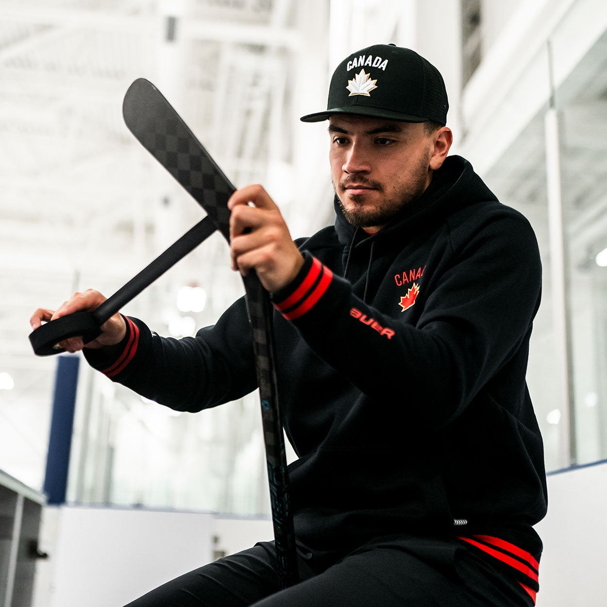 BAUER HOCKEY CANADA SNAPBACK HAT YOUTH