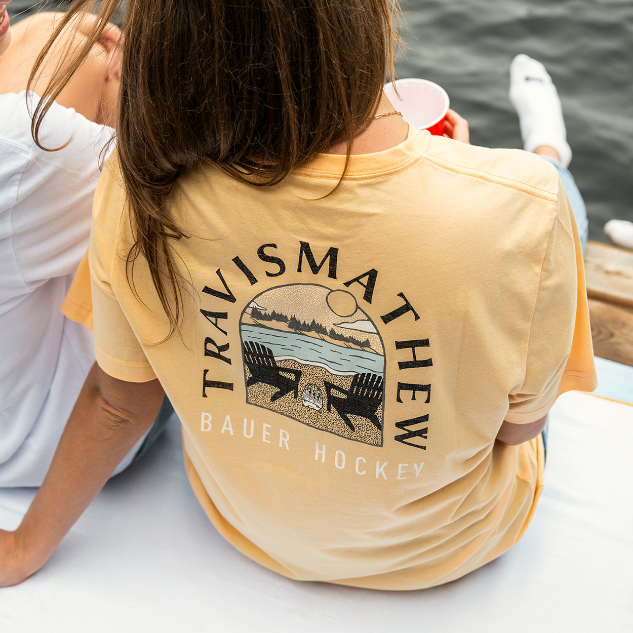 BAUER X TRAVISMATHEW EMPTY NET TEE