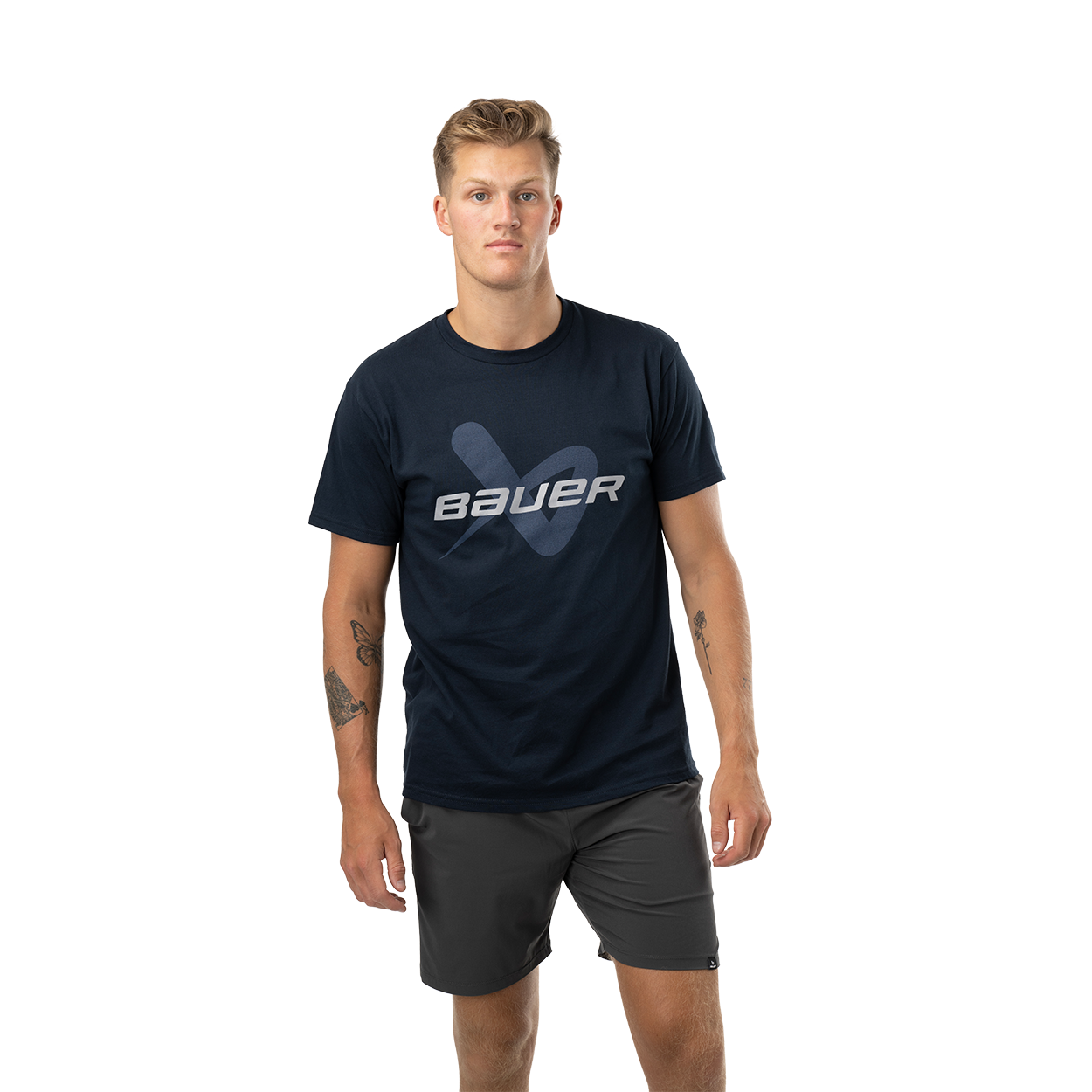 BAUER CORE SHORTSLEEVE LOCKUP TEE SENIOR