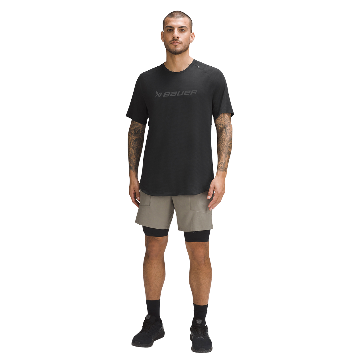 BAUER // lululemon License to Train Short-Sleeve Shirt