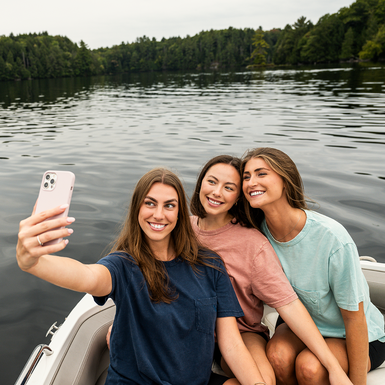 BAUER POCKET TEE AQUA SENIOR
