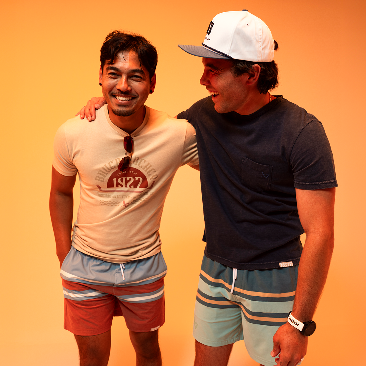 BAUER POCKET TEE NAVY SENIOR