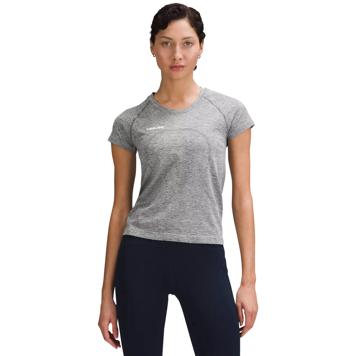 lululemon Swiftly 半袖　グレー BAUER // lululemon Swiftly Tech Short-Sleeve Shirt 2.0