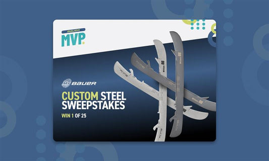 BAUER MVP CUSTOM STEEL SWEEPSTAKES