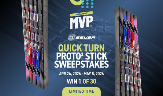 BAUER MVP QUICKTURN PROTO2 STICK SWEEPSTAKES