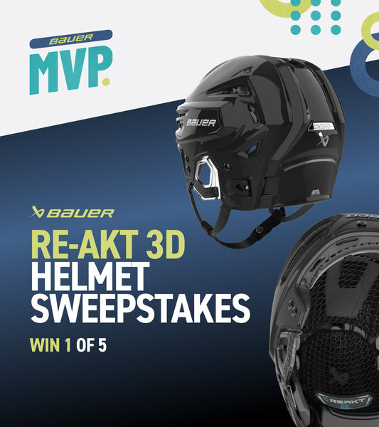 BAUER MVP RE-AKT 3D HELMET SWEEPSTAKES