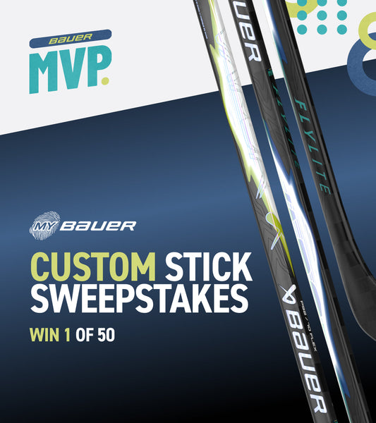 BAUER MVP CUSTOM STICK SWEEPSTAKES