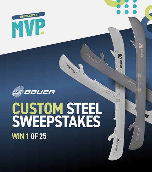 BAUER MVP CUSTOM STEEL SWEEPSTAKES