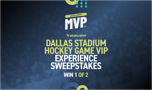 BAUER MVP DALLAS STADIUM HOCKEY GAME VIP EXPERIENCE SWEEPSTAKES