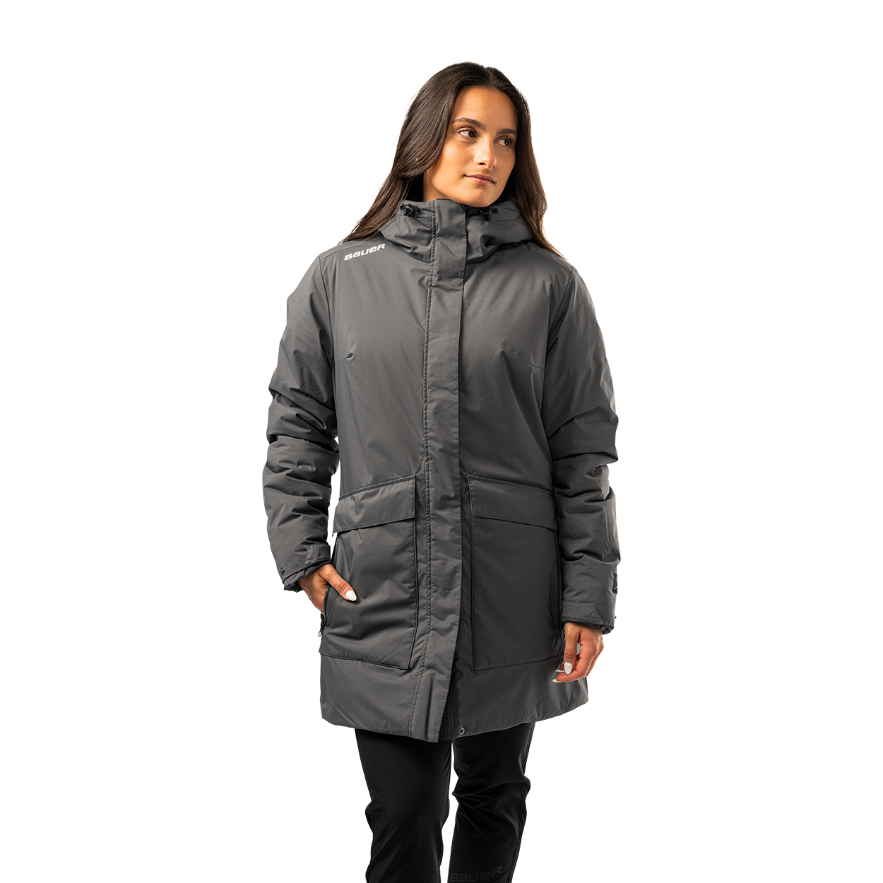 S25 BAUER WOMENS TEAM TRAVEL COAT
