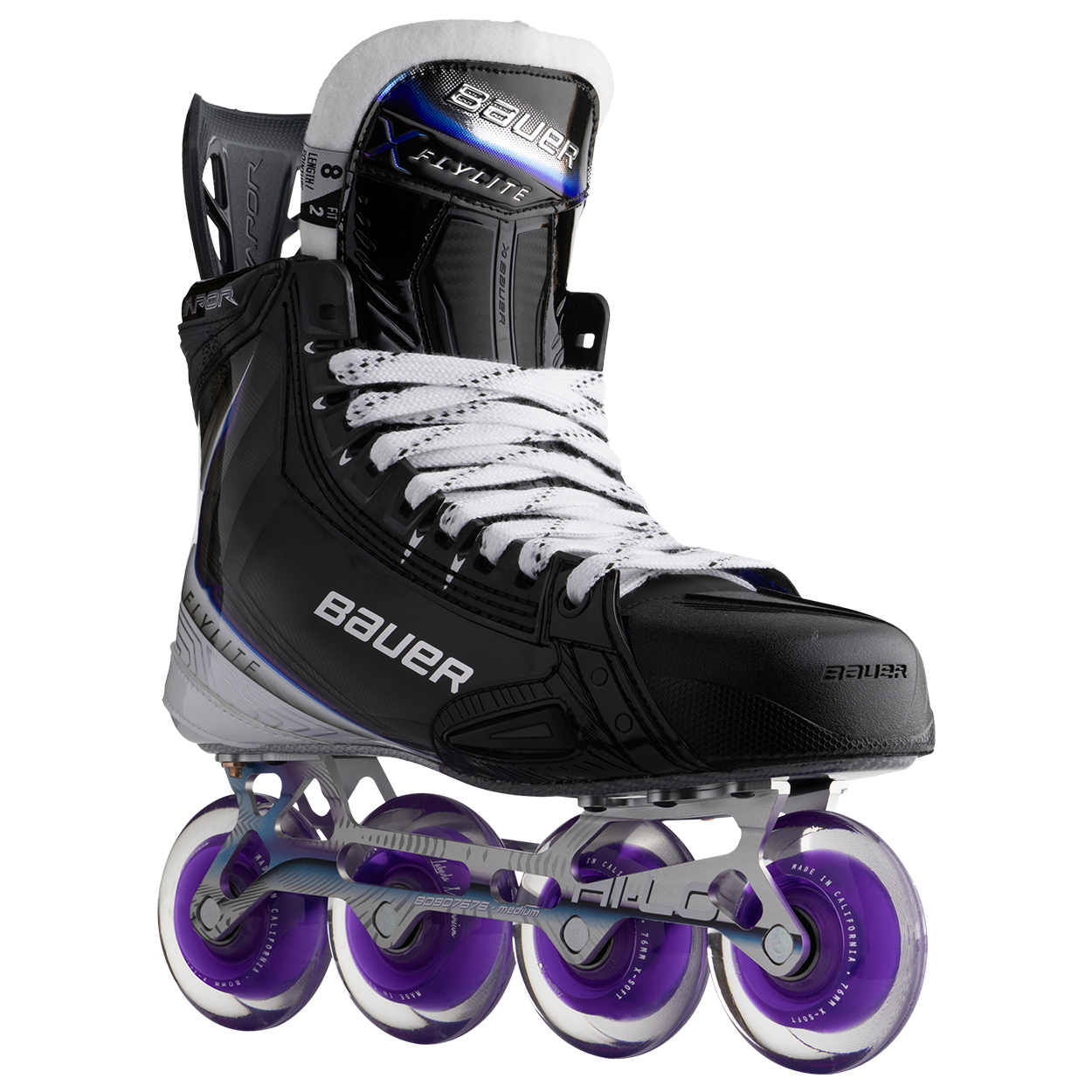 BAUER VAPOR FLYLITE ROLLER SKATE INTERMEDIATE