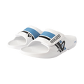 S25 BAUER OOFOS SPORT FLEX SLIDE JUNIOR WHITE/BLUE
