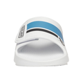 S25 BAUER OOFOS SPORT FLEX SLIDE SENIOR WHITE/BLUE
