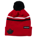 Tuque rayée avec pompon BAUER x Hockey CanadaMD SENIOR