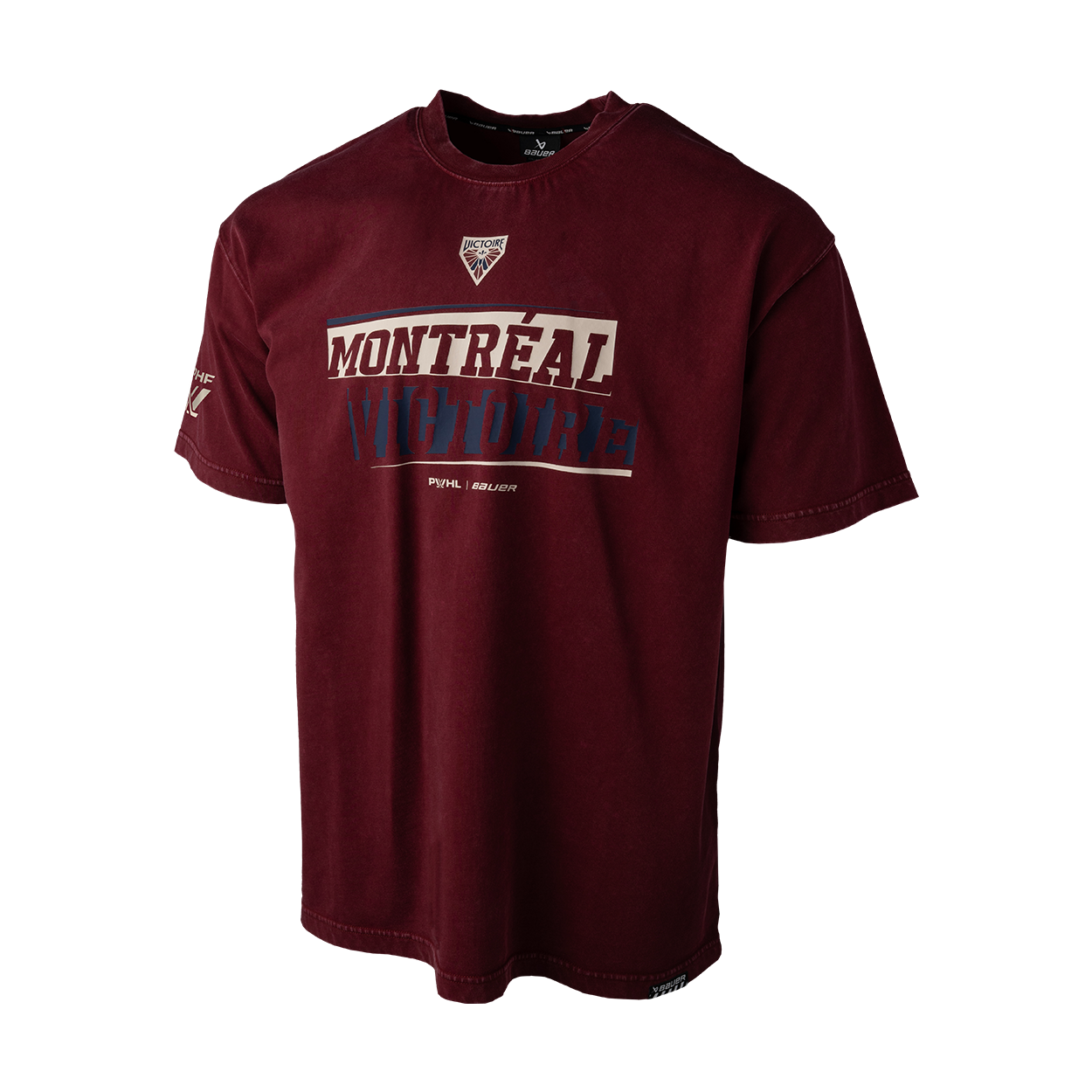 BAUER PWHL BOXY TEE SENIOR MONTREAL