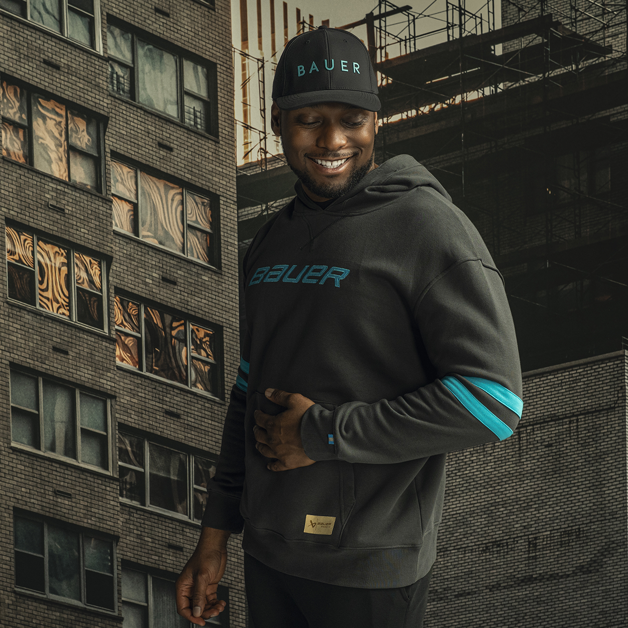 BAUER FUSE Jersey Hoodie - Senior