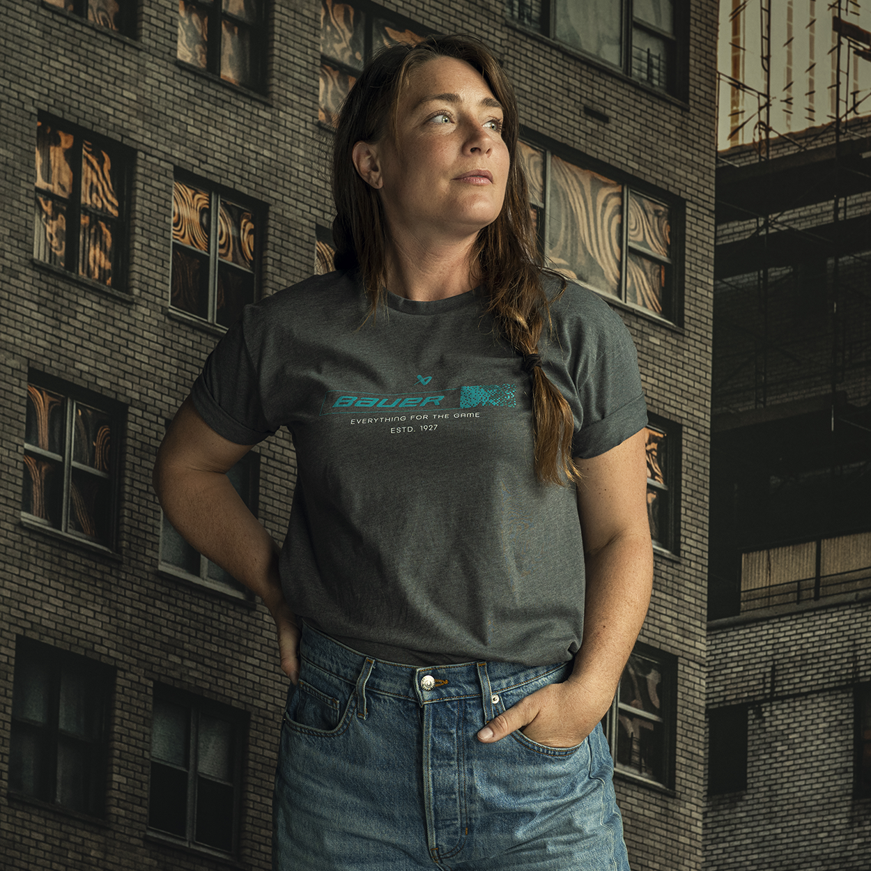 BAUER FUSE Electric Graphic Tee - Senior