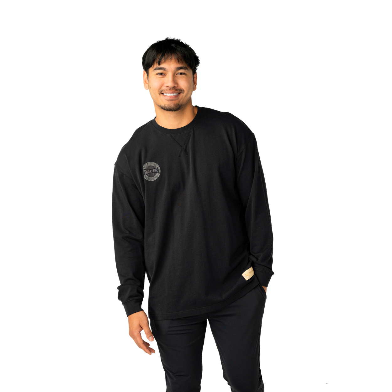 BAUER Black Ice Long-Sleeve Tee