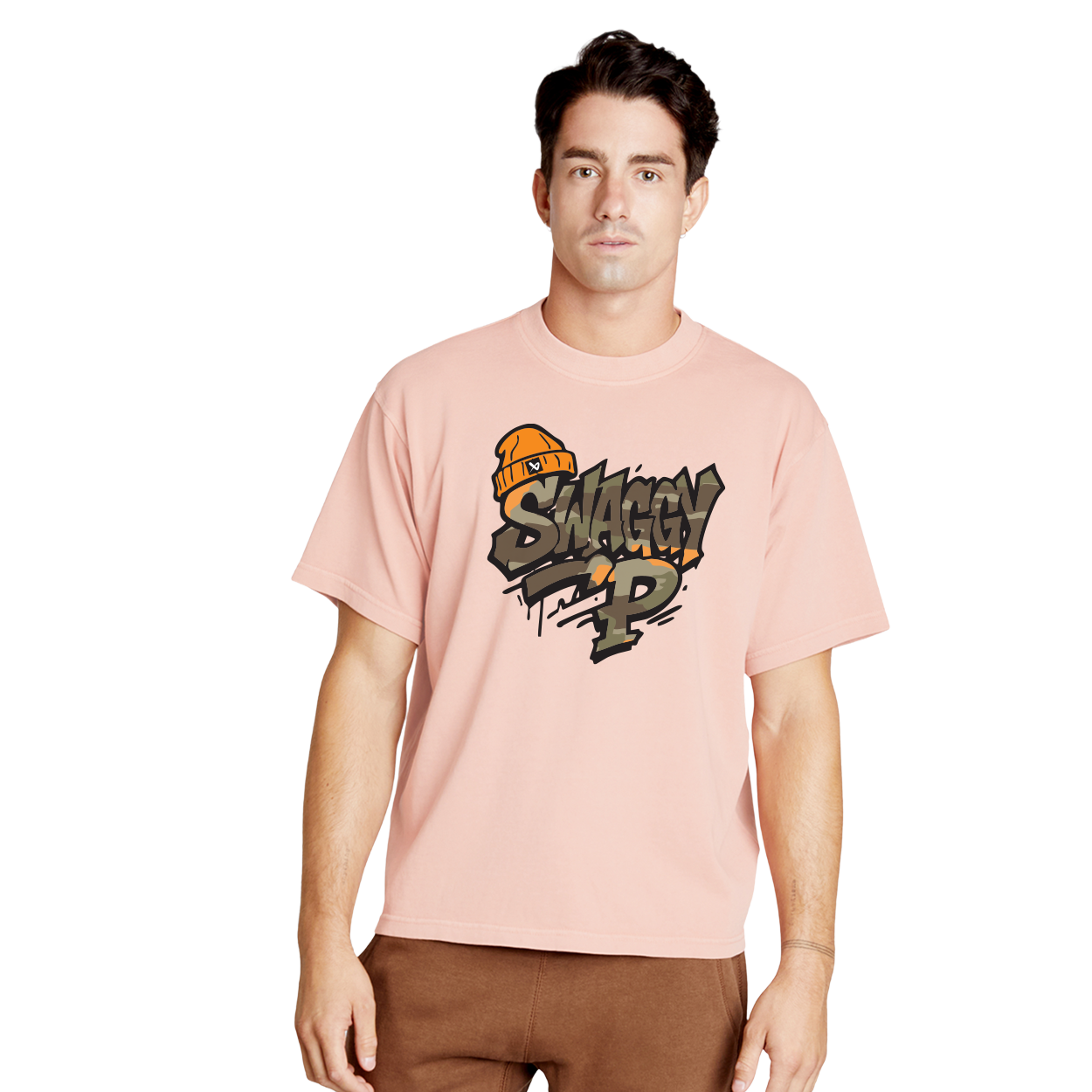 BAUER x Swaggy P Tagged Boxy Tee Senior