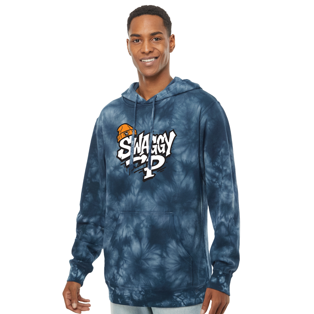 BAUER x SWAGGY TIE DYE HOODIE SENIOR