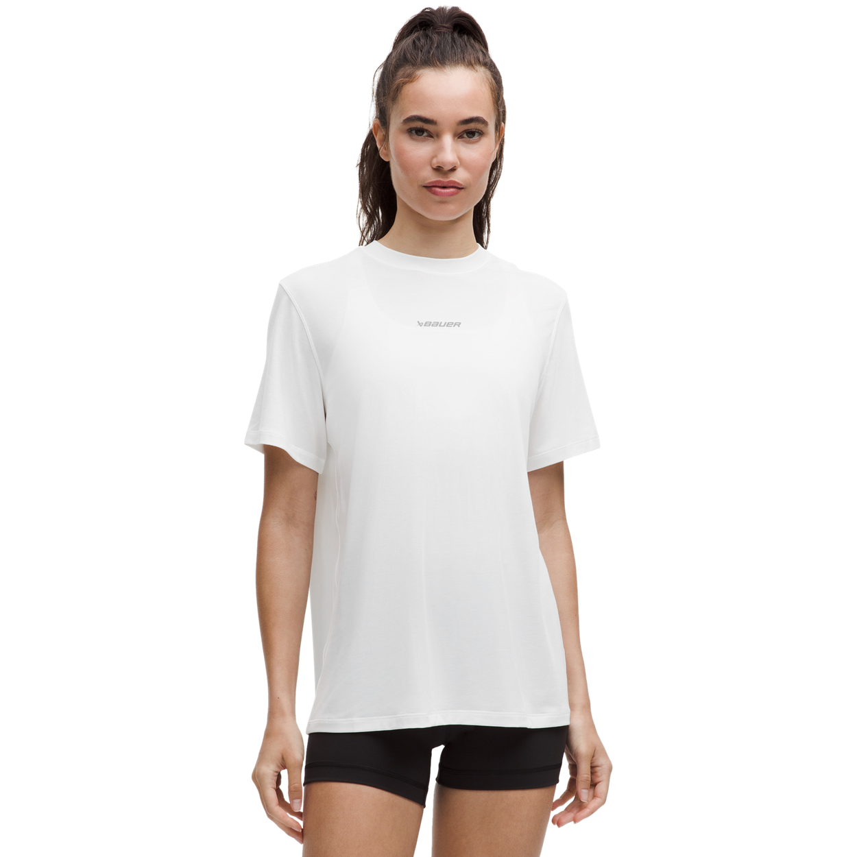 BAUER // lululemon Jersey Training Short-Sleeve Shirt