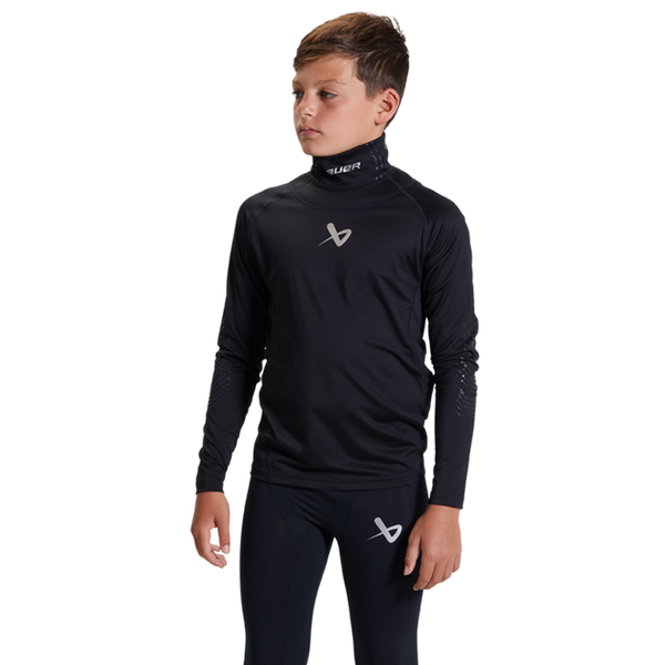 Bauer ng core neck youth short sleeve crew discount