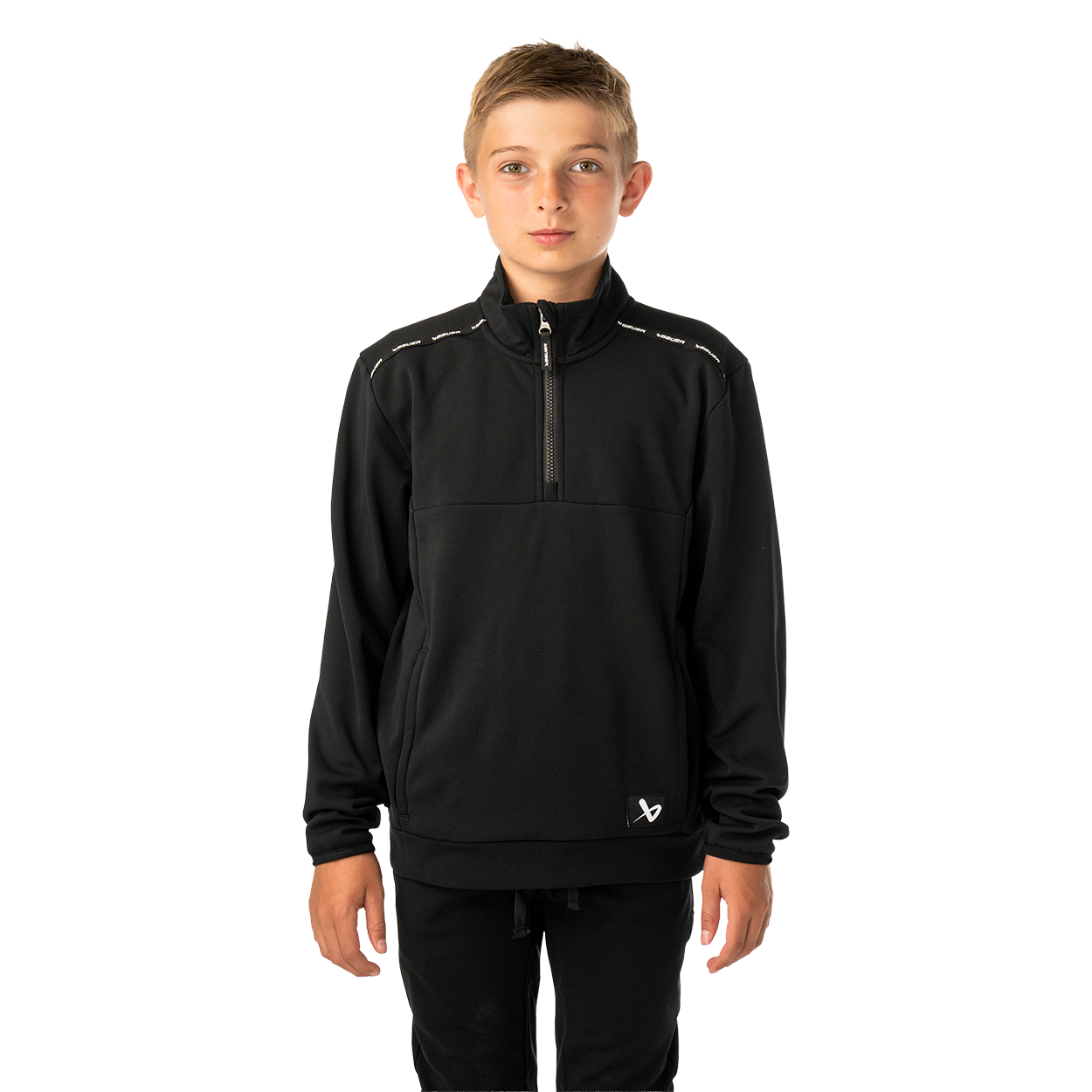 BAUER TEAM FLEECE 1/2 ZIP YOUTH