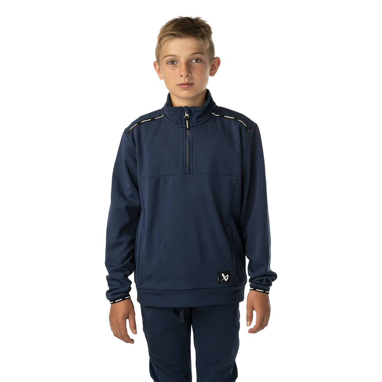 BAUER TEAM FLEECE 1/2 ZIP YOUTH