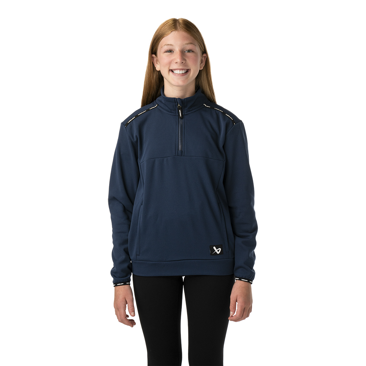 BAUER TEAM FLEECE 1/2 ZIP YOUTH