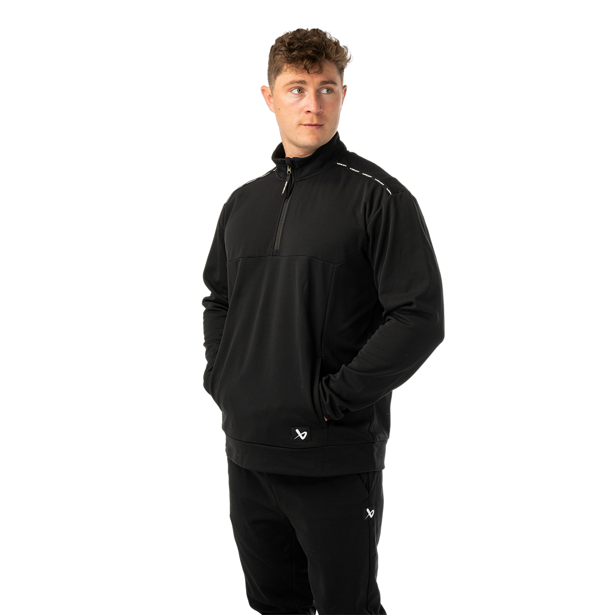BAUER TEAM FLEECE 1/2 ZIP SENIOR