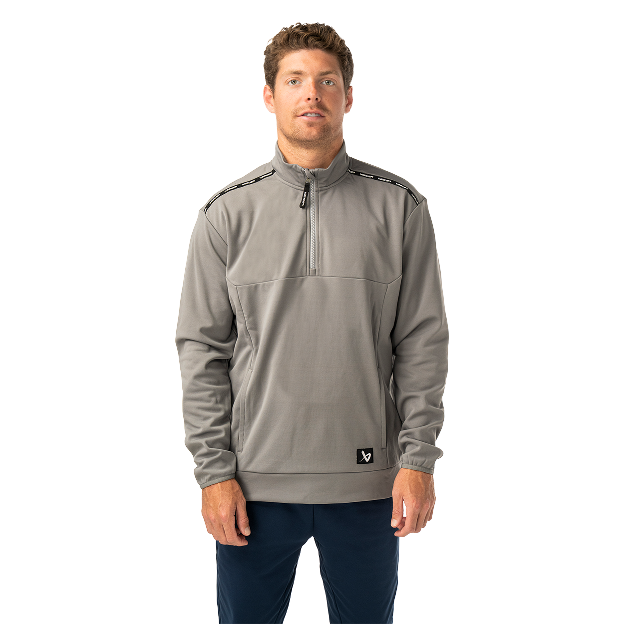 BAUER TEAM FLEECE 1/2 ZIP SENIOR