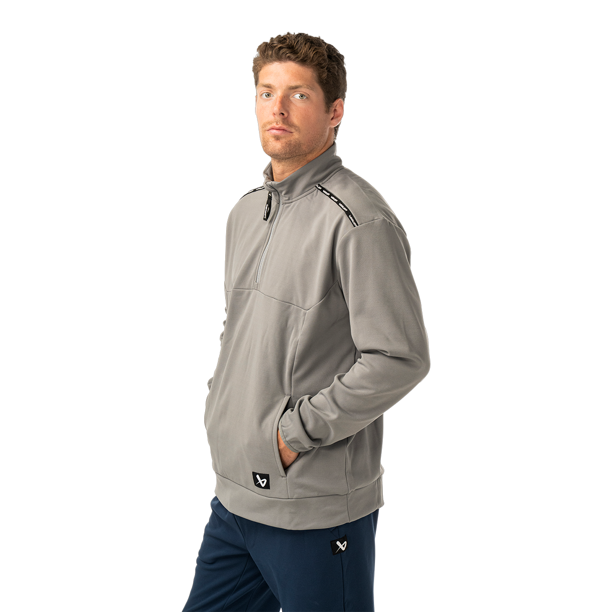 BAUER TEAM FLEECE 1/2 ZIP SENIOR