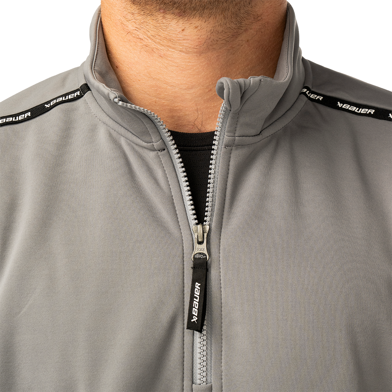BAUER TEAM FLEECE 1/2 ZIP SENIOR