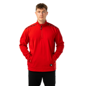 BAUER TEAM FLEECE 1/2 ZIP SENIOR
