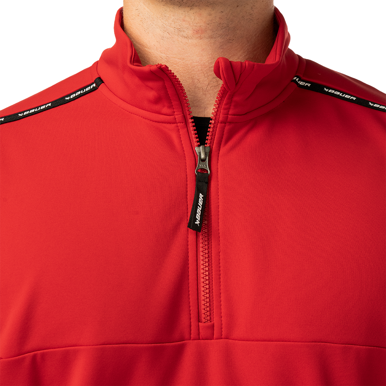 BAUER TEAM FLEECE 1/2 ZIP SENIOR