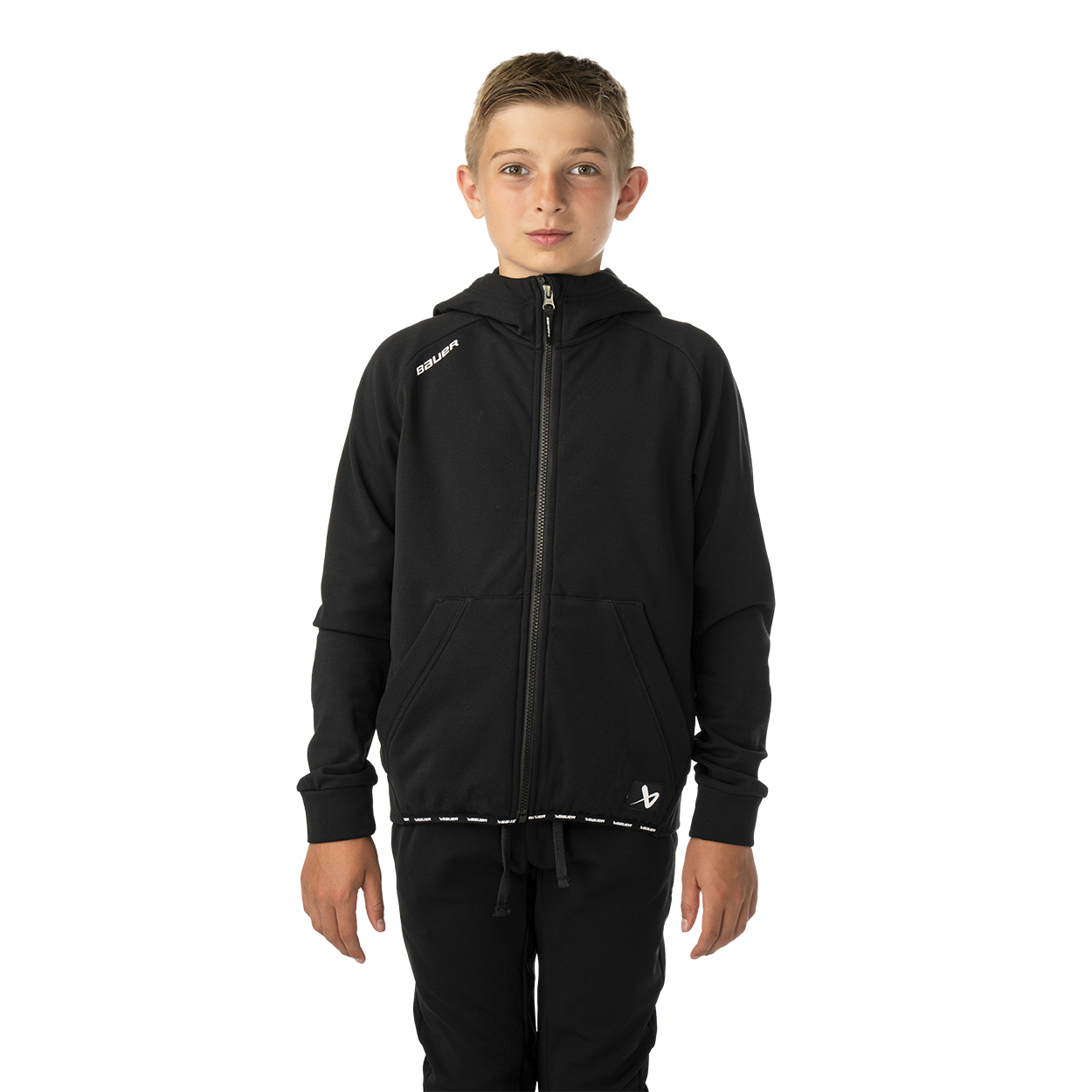 BAUER TEAM FLEECE ZIP HOODIE YOUTH