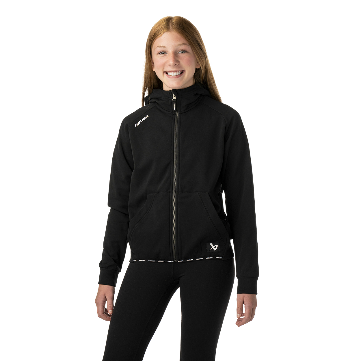 BAUER TEAM FLEECE ZIP HOODIE YOUTH
