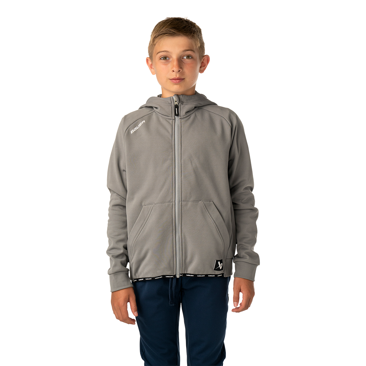BAUER TEAM FLEECE ZIP HOODIE YOUTH
