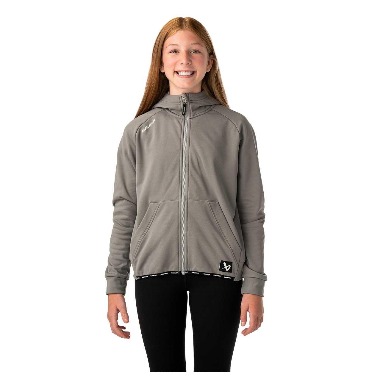 BAUER TEAM FLEECE ZIP HOODIE YOUTH