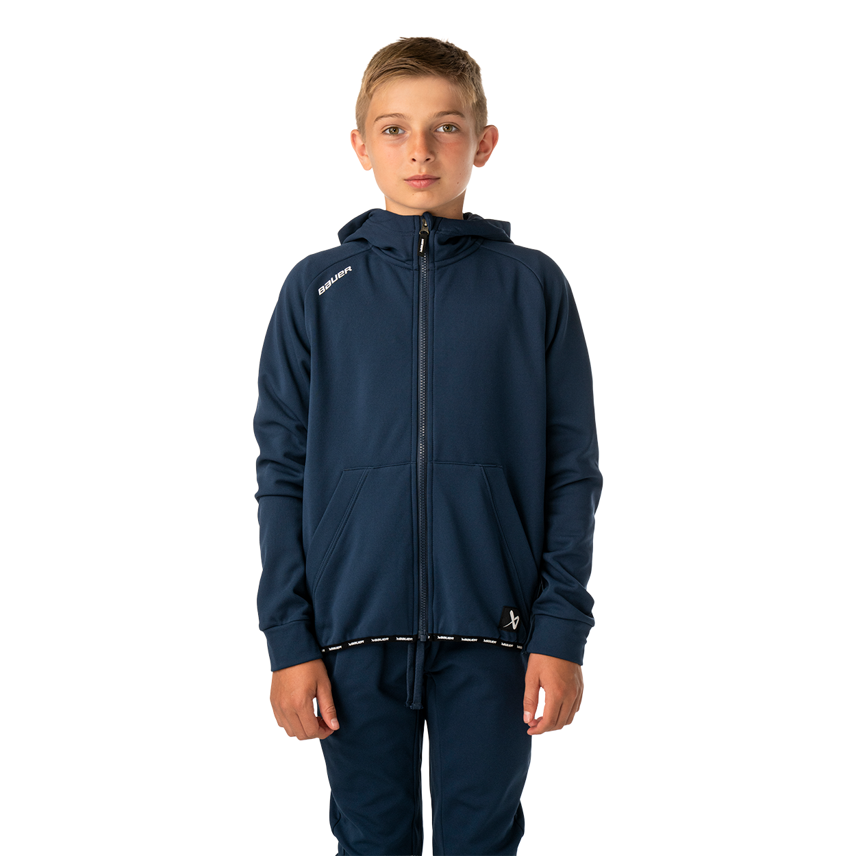 BAUER TEAM FLEECE ZIP HOODIE YOUTH
