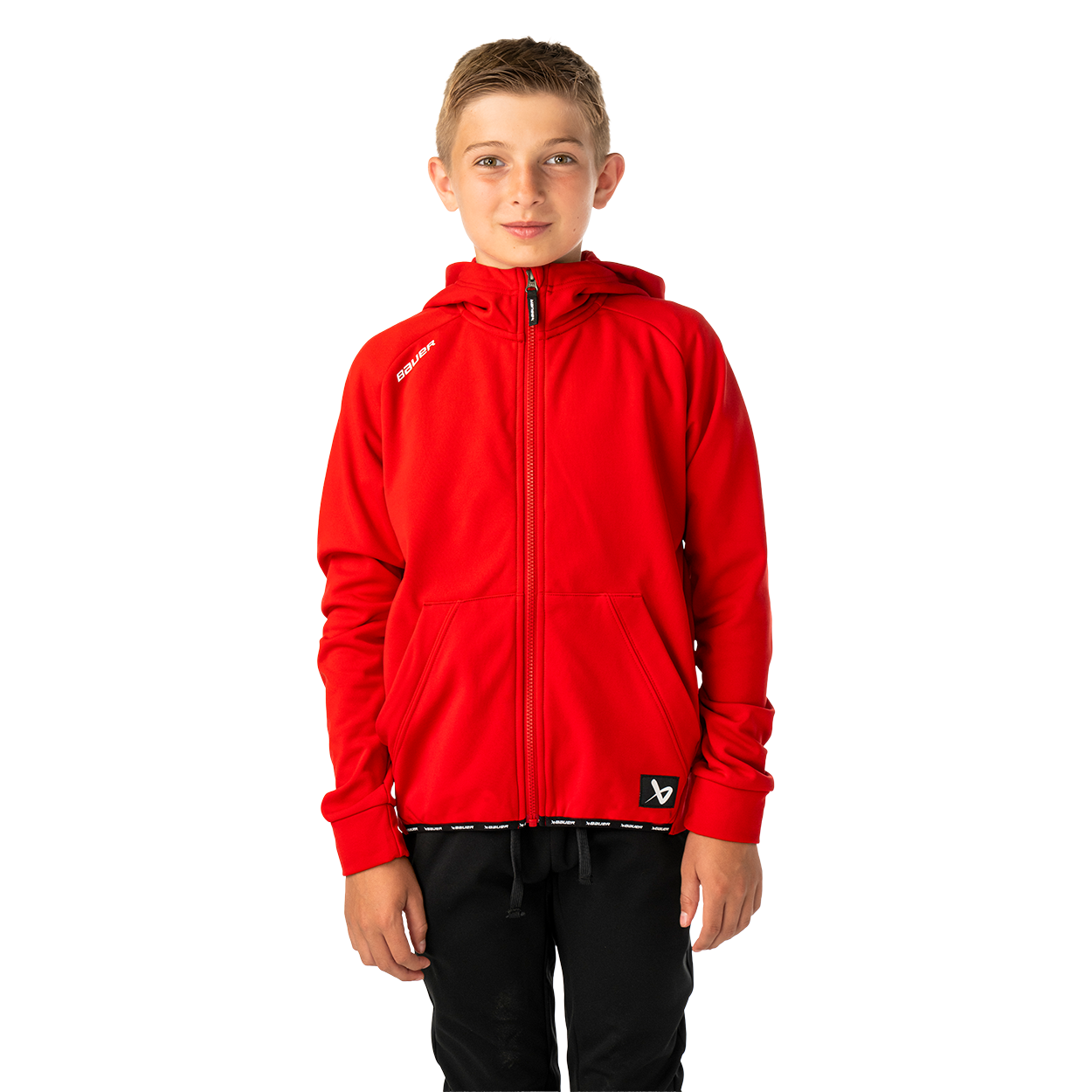 BAUER TEAM FLEECE ZIP HOODIE YOUTH