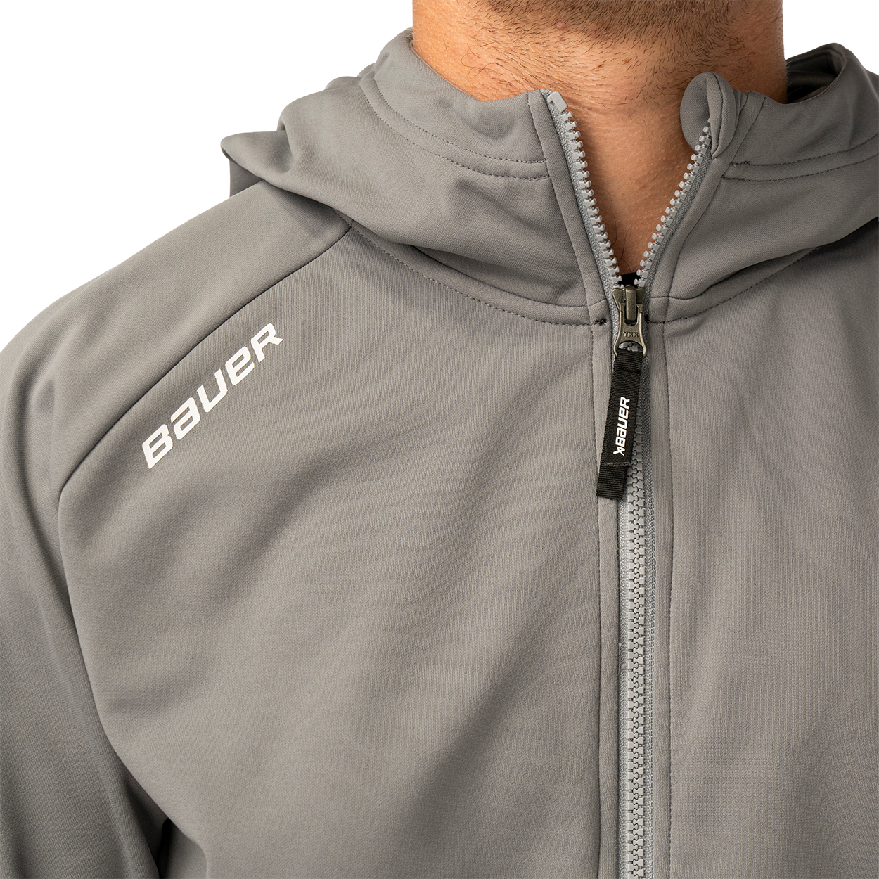 BAUER TEAM FLEECE ZIP HOODIE SENIOR