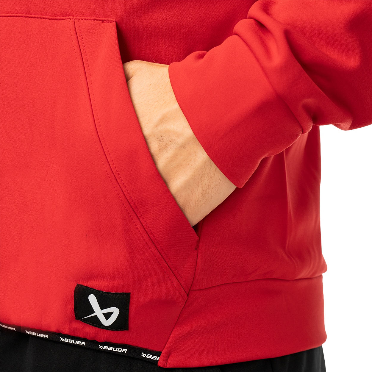 BAUER TEAM FLEECE ZIP HOODIE SENIOR